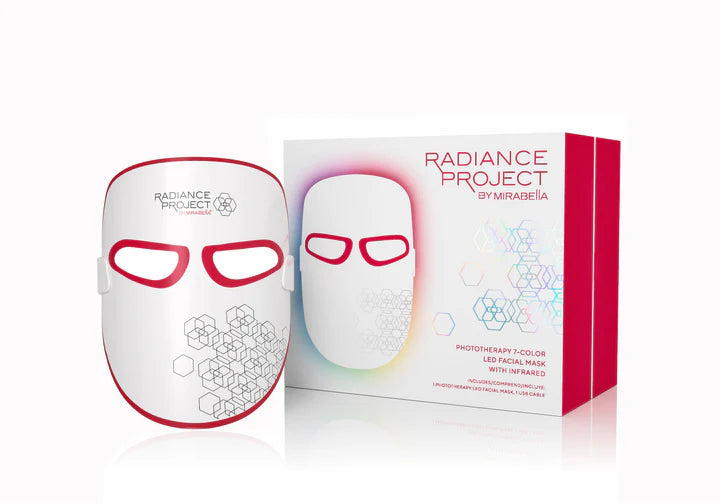 Mirabella Phototherapy 7-Color LED Facial Mask with Infrared